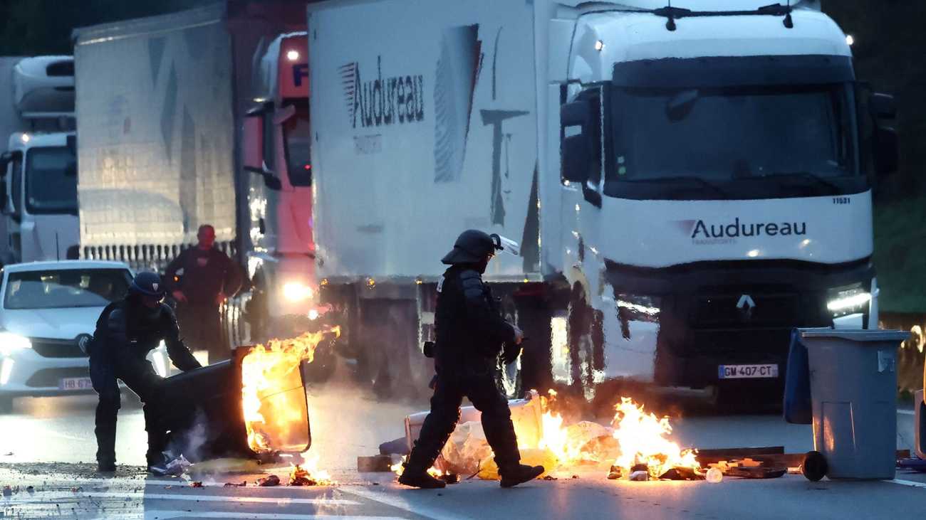 French police arrest dozens in 'Block Everything' protests
