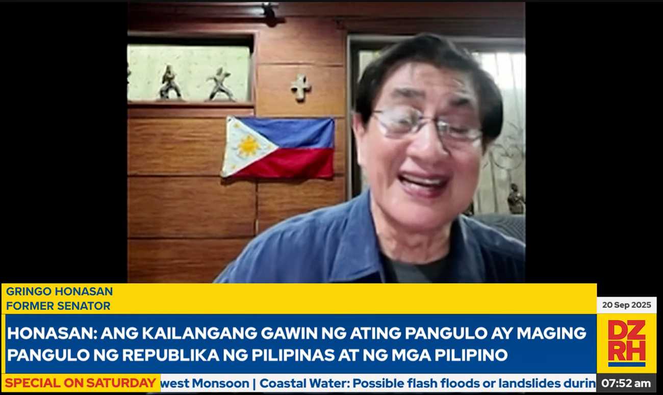 Honasan tells Marcos 'be President for all Filipinos, whether political allies or opponents'