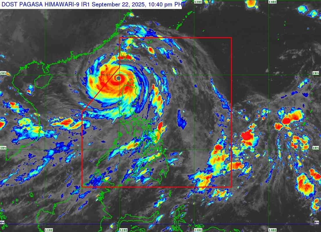Nando weakens slightly as it moves away from Babuyan Islands; Signal no. 4 up in 3 areas