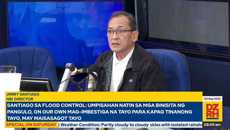 NBI chief orders motu proprio probe into alleged flood control project anomalies