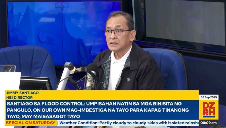 NBI chief orders motu proprio probe into alleged flood control project anomalies