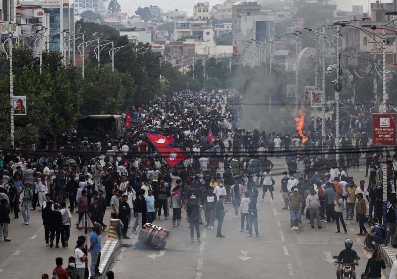 Nineteen killed in Nepal in 'Gen Z' protest over social media ban