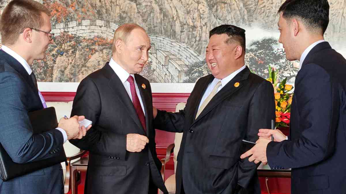 North Korea's Kim vows full support for Russia, discusses partnership with Putin