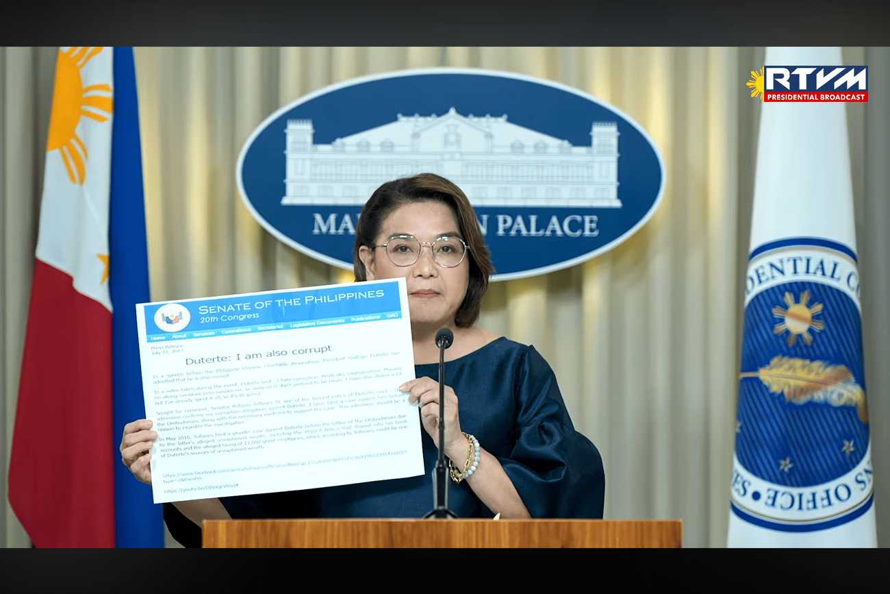 Palace defends Marcos’ anti-corruption drive, says it’s for the people, not legacy
