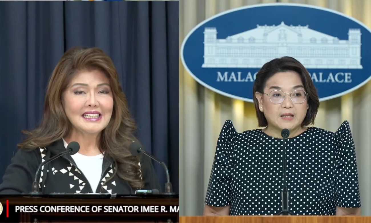 Palace dismisses Sen. Imee Marcos’ claim on alleged plan to jail VP Sara as “wild imagination”