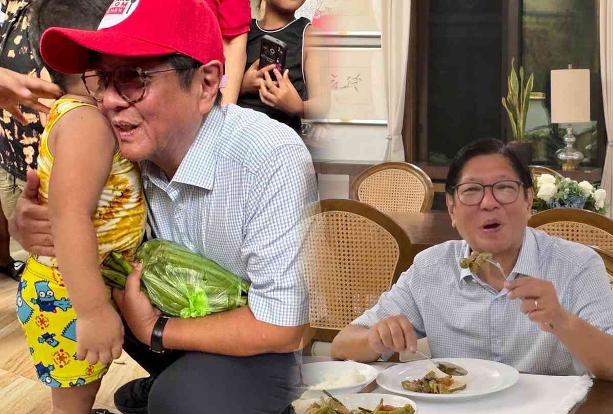 Marcos thanks Tondo child for heartwarming gift of okra