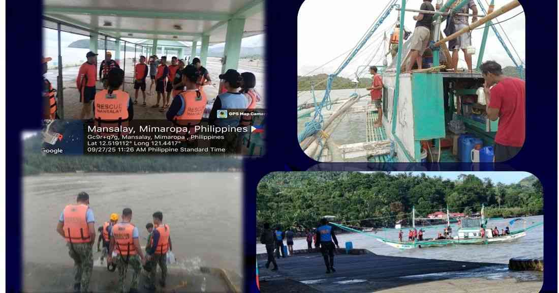 Mansalay suffers 50-M agricultural losses, damaged homes and 2 missing fishermen after typhoon Opong landfall