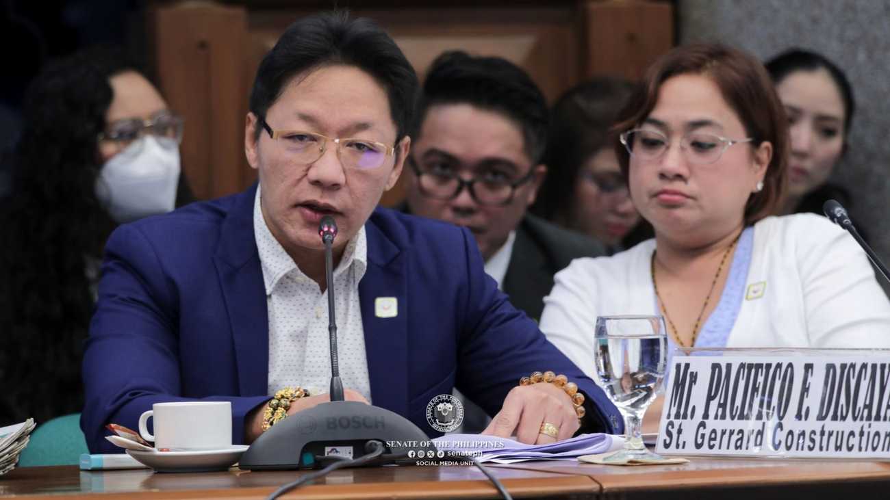 Senate Blue Ribbon Committee cites Curlee Discaya in contempt