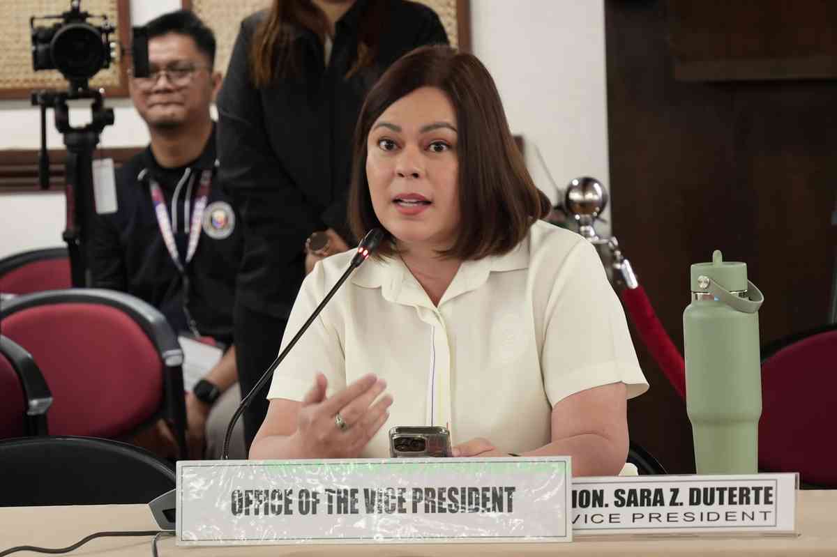 'Sila-sila lang din 'yan': VP Duterte casts doubt on House speakership shakeup