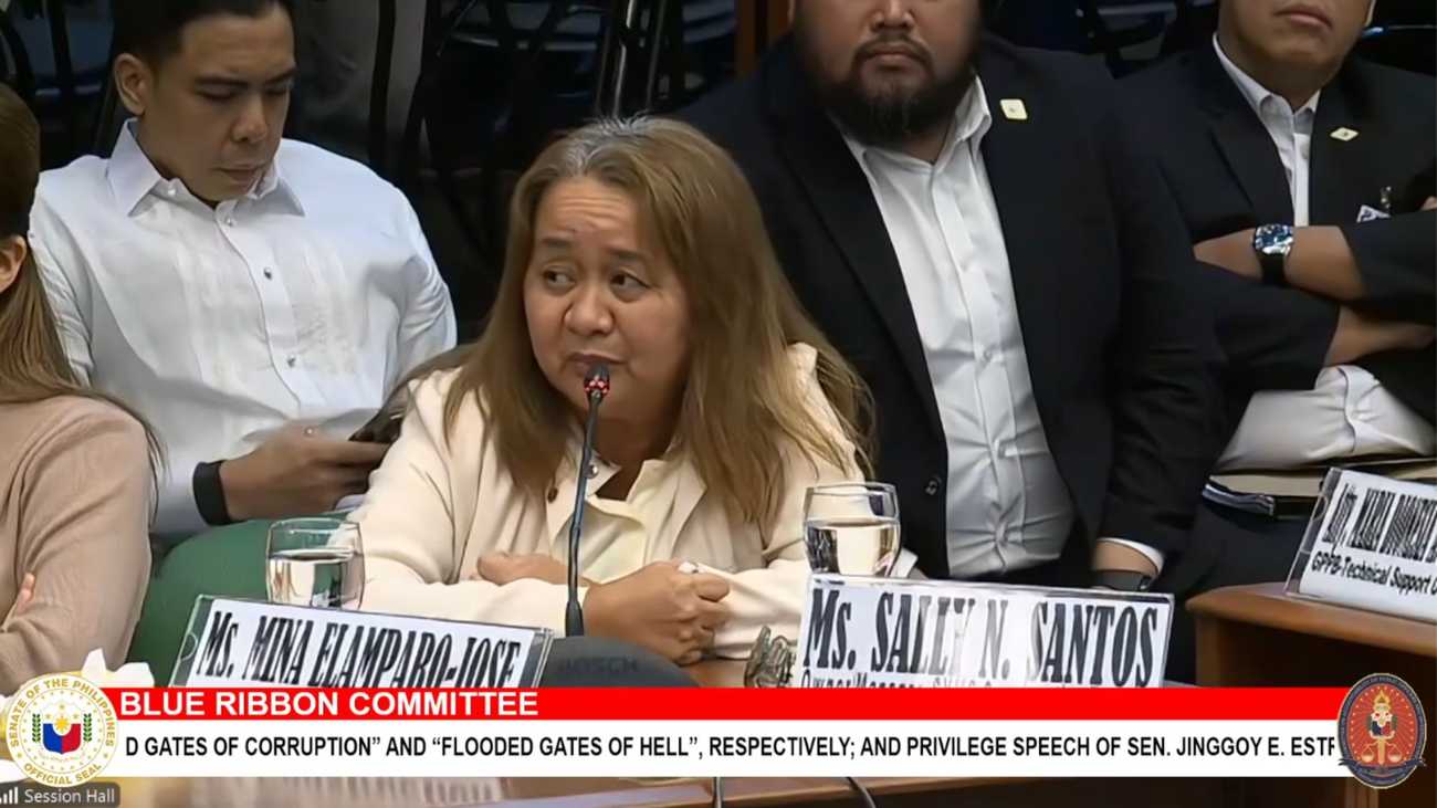 SYMS Construction owner, Sally Santos, placed under Senate protective custody