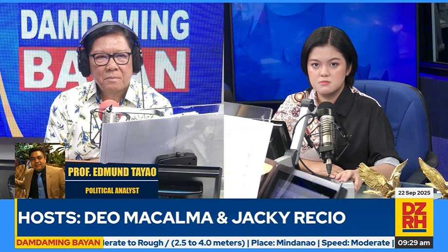 Tayao calls for patience on ICI probe, thoughtful voting in 2028 elections