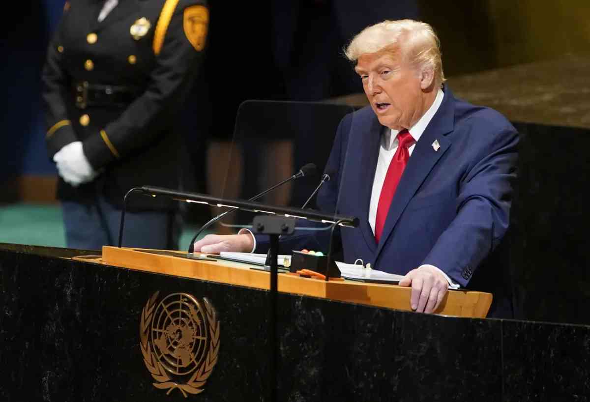 Trump tells world leaders their countries are 'going to hell' in combative UN speech