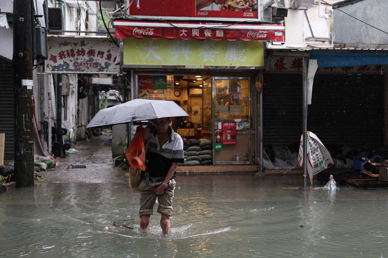 Typhoon Ragasa takes aim at China after leaving 14 dead in Taiwan, lashing Hong Kong