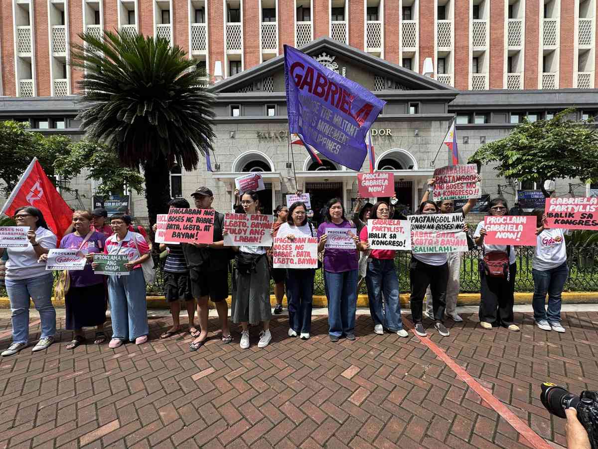Women’s Groups urge Comelec to proclaim Gabriela after Duterte Youth party-list registration cancelled