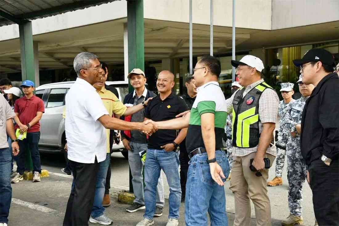 MMDA, DPWH, and DOTR inspect EDSA rehabilitation project to ensure smooth traffic flow
