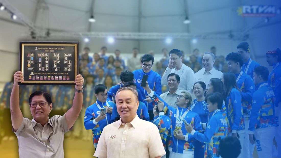 Palace gives cash incentives to Filipino athletes in SEA games homecoming