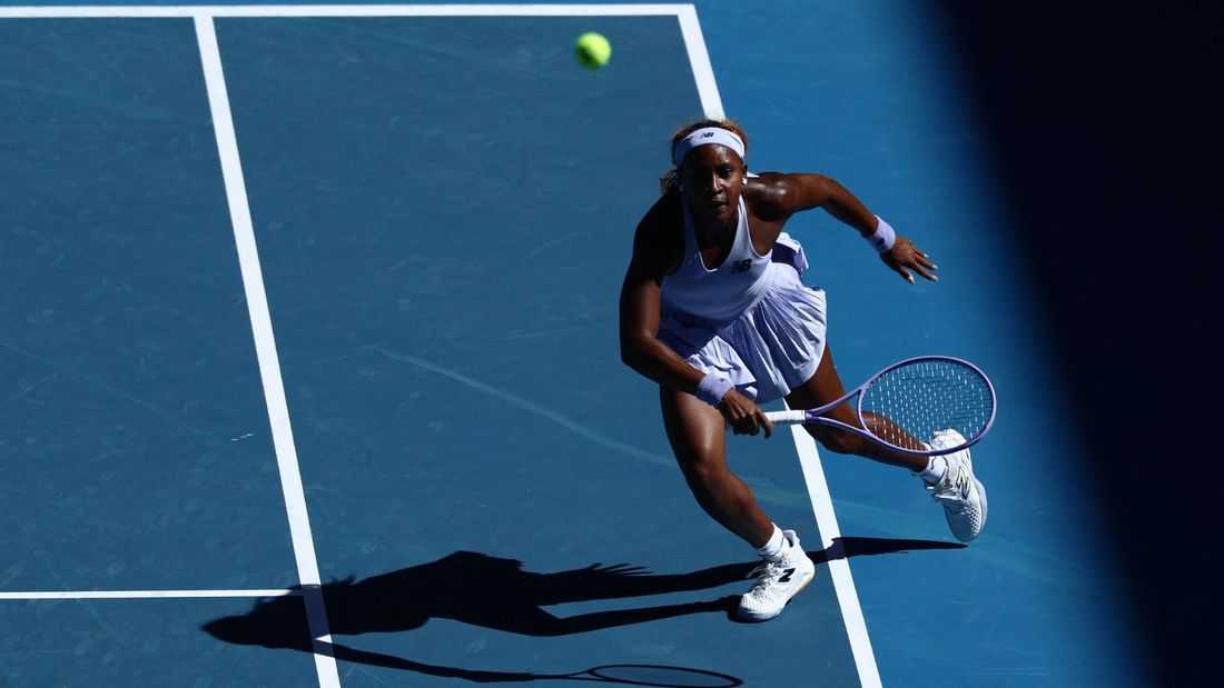 Gauff rallies to despatch Baptiste in all-American matchup