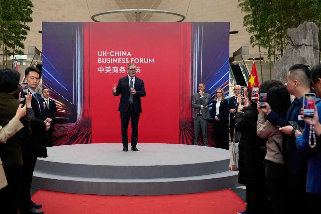 Trump warns Britain on China ties as Starmer hails reset