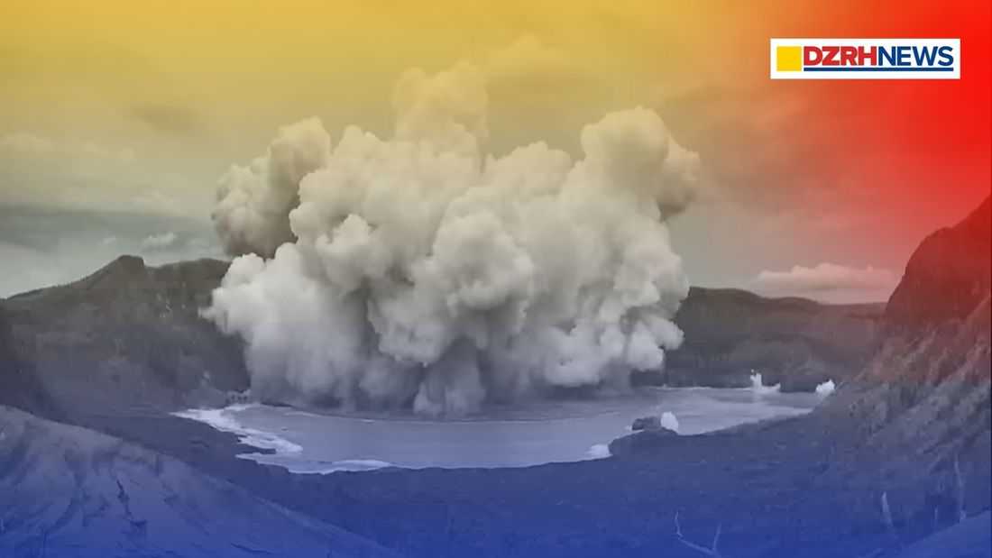 PHIVOLCS confirms brief minor eruption at Taal Volcano