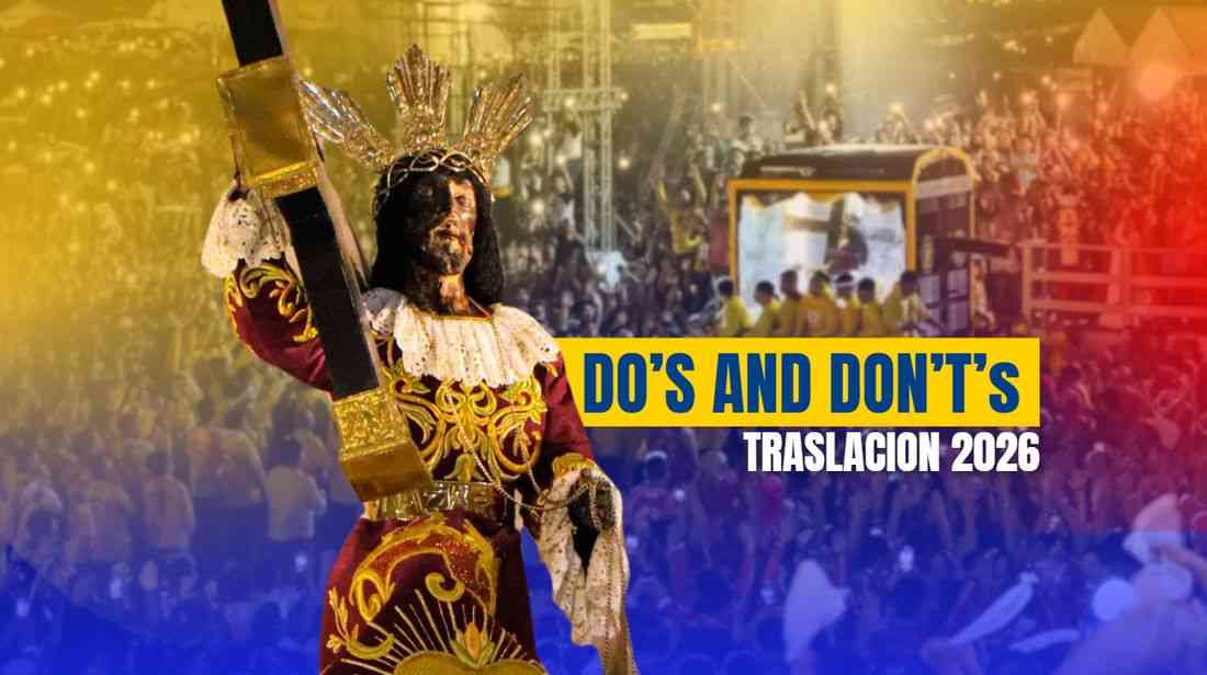 Dos and Don’ts for devotees: Quiapo Church releases full guidelines for Traslacion 2026