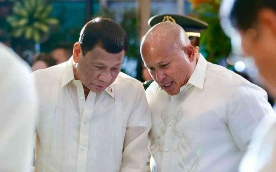 FPRRD's birthday greeting for Bato Dela Rosa: 'Magpakatigas ka na parang bato'
