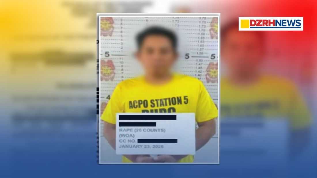 Fugitive wanted for 26 rape cases arrested after 16 years on the run