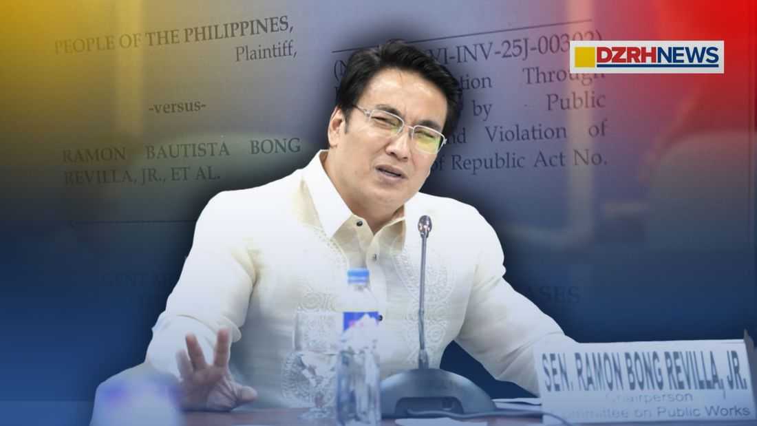 Ombudsman files graft, malversation charges vs. Bong Revilla, 6 DPWH Officials over ₱92.8M ghost flood control projects