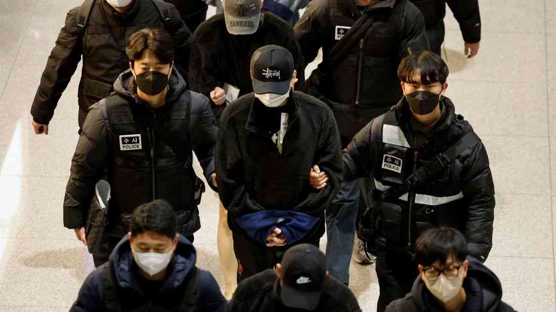 South Korea repatriates 73 scam suspects from Cambodia in $33 million online fraud probe