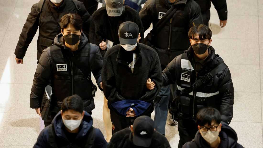 South Korea repatriates 73 scam suspects from Cambodia in $33 million online fraud probe