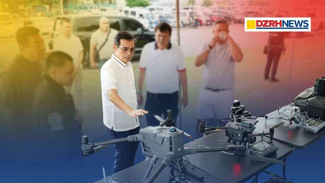 Manila unveils high-tech drones to boost disaster response and smart city data systems
