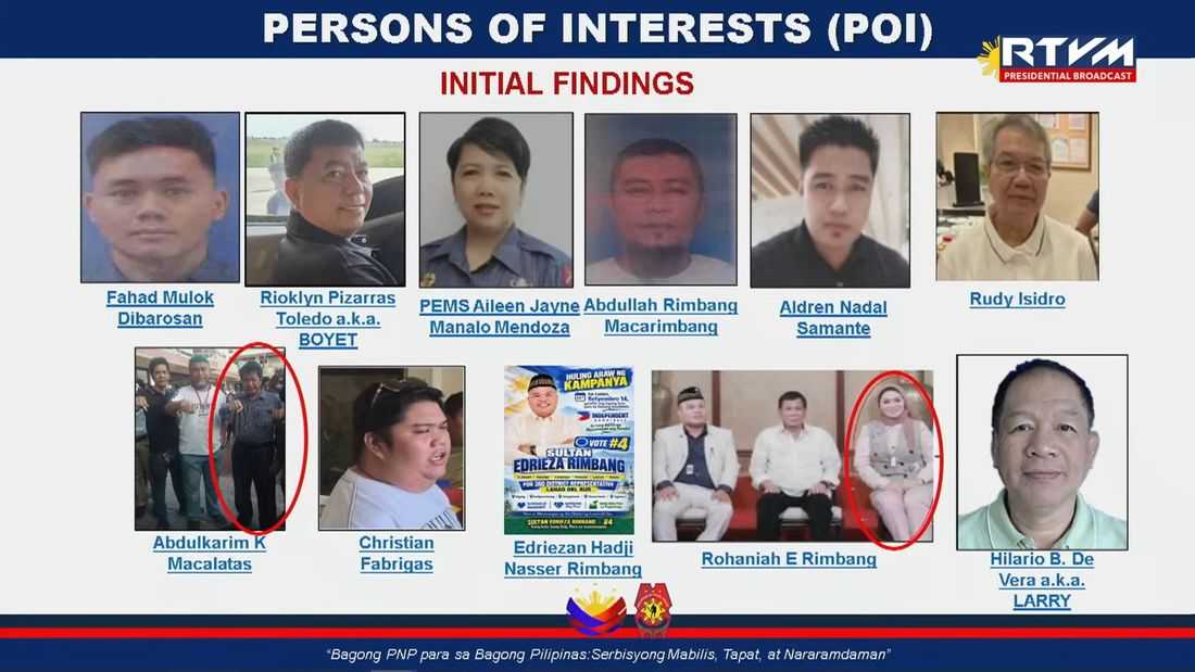DILG names 11 persons of interest in Laos drug haul; ex-BARMM member allegedly linked