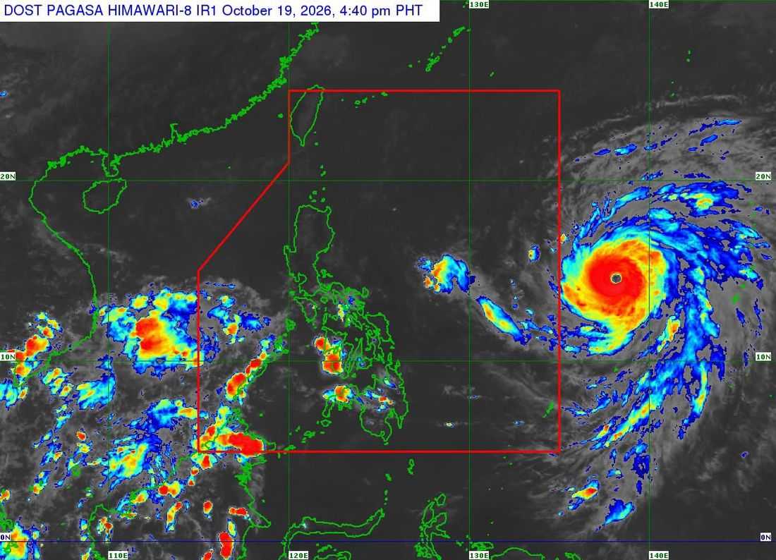 ‘Champi’ reintensifies into a super typhoon; to enter PAR on Oct. 20