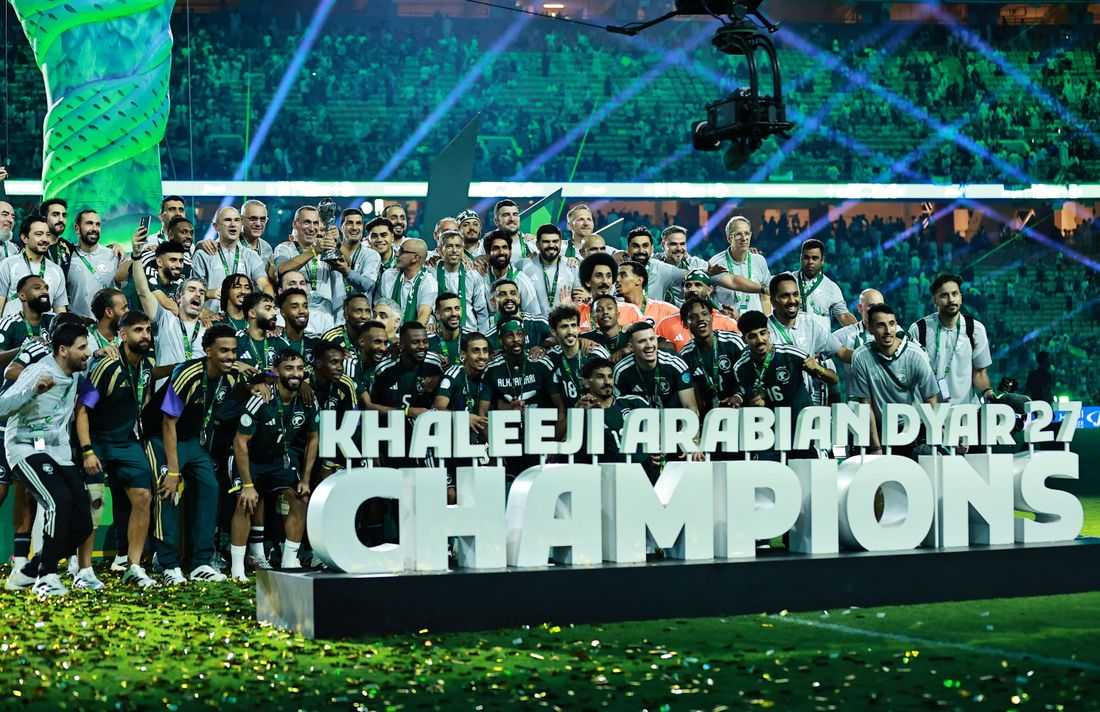 Soccer-Saudi Arabia end 22-year wait for another Gulf Cup title