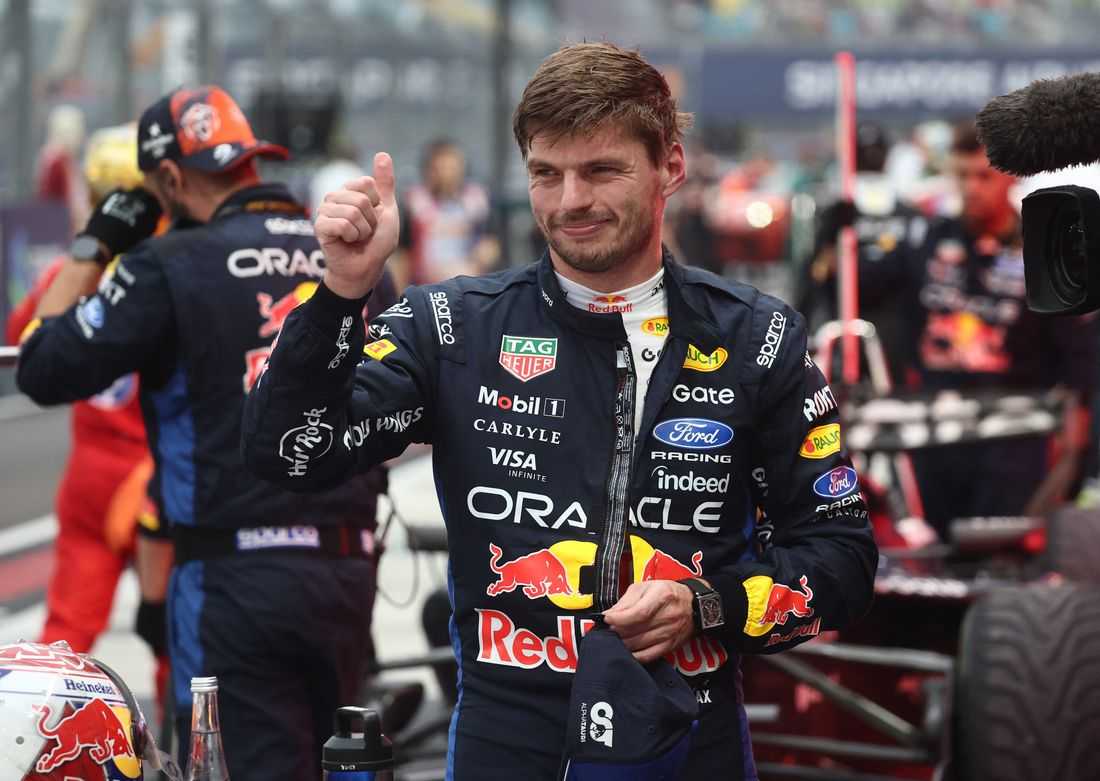 Motor racing-Verstappen claims first Singapore win as nine retirements mar chaotic sprint