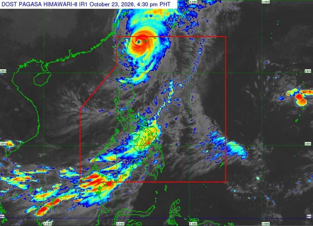 Rosal slightly intensifies; Signals No. 1 and 2 up in parts of Luzon
