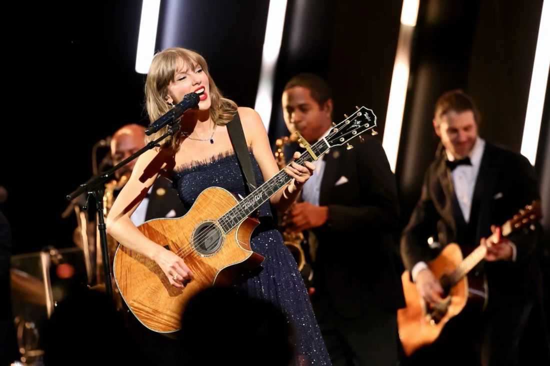 Taylor Swift debuts ‘The Fate of Ophelia’ live at Academy Museum Gala