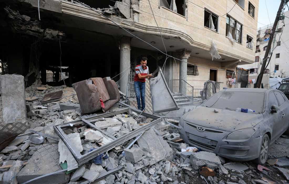 Israeli strike kills five in Gaza, including four women, health officials say