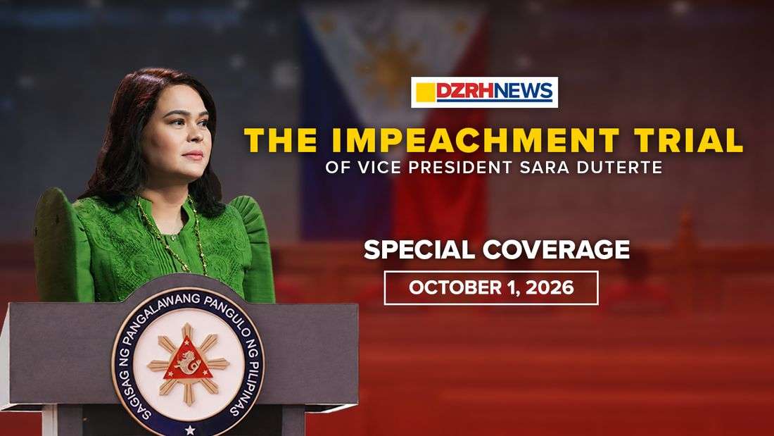 Day 32 of VP Sara Duterte impeachment trial | October 1, 2026
