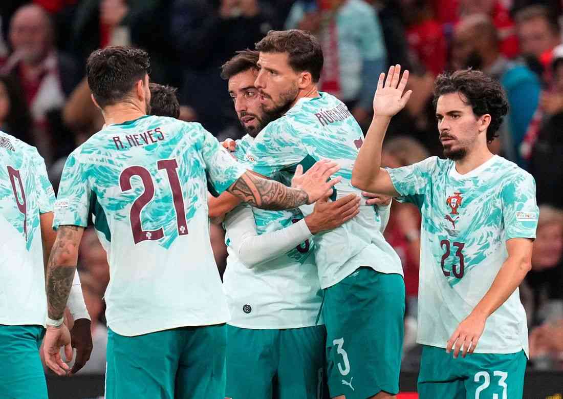 Soccer-Joy for Germany as Ronaldo-less Portugal win in Denmark