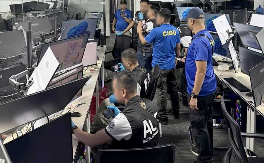 Pogo hub in Makati City raided, 5 women arrested