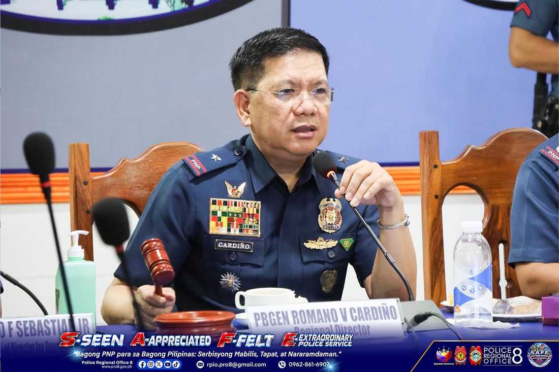 470 wanted persons nabbed in 1 month under new PRO-8 director in Eastern Visayas