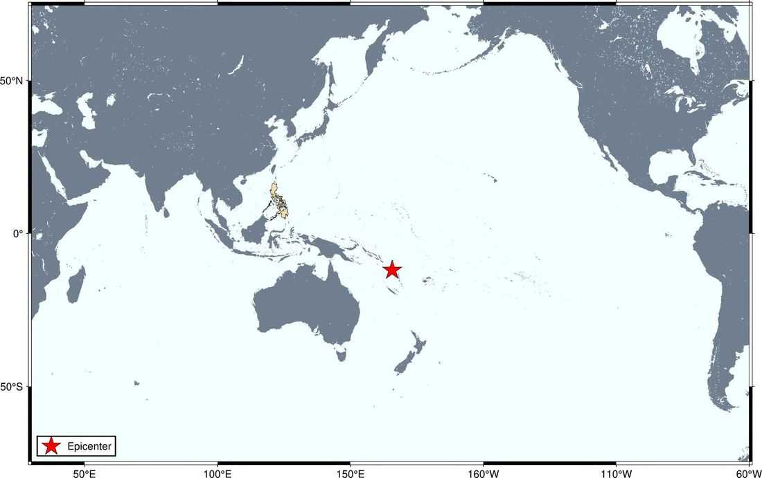 No tsunami threat to PH after magnitude 7.2 quake in Vanuatu — PHIVOLCS