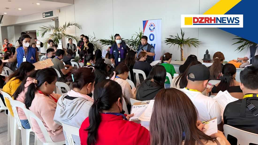 512 OFWs, dependents repatriated from Saudi Arabia amid Middle East tensions