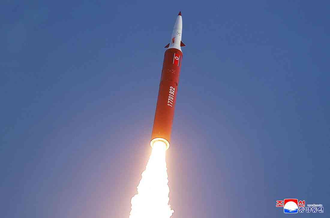 North Korea says Kim oversaw hypersonic missile drill