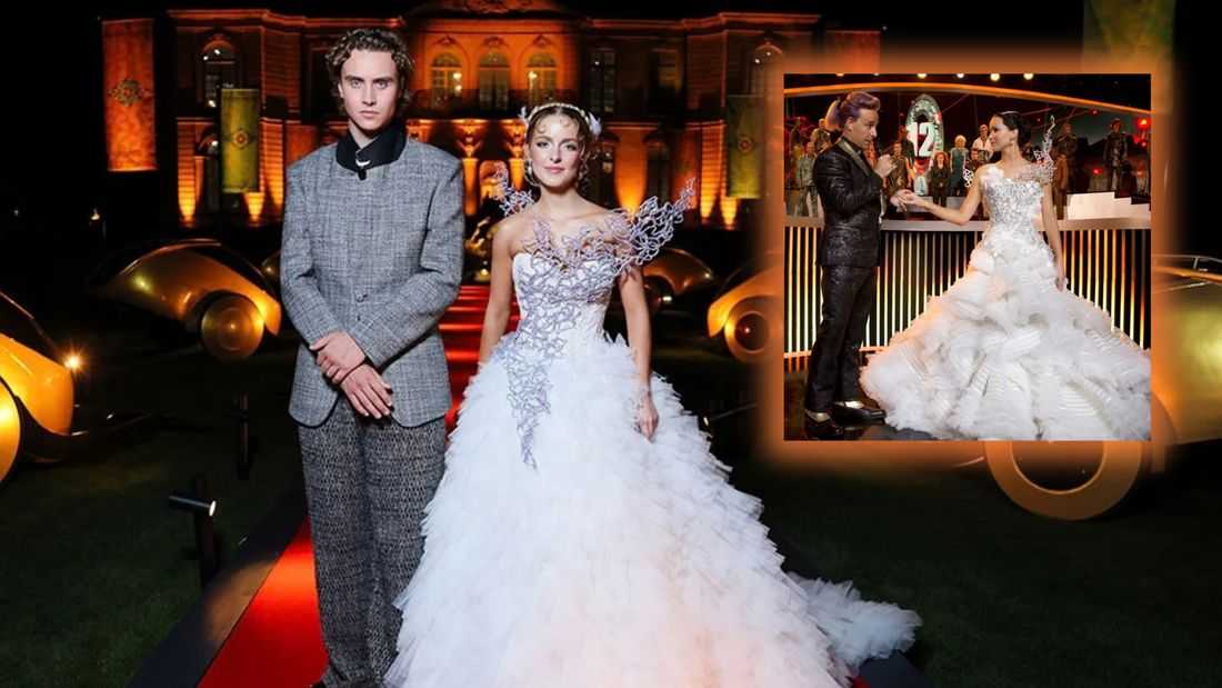 Fil-Am designer Monique Lhuillier recreates iconic ‘Hunger Games’ gown for McKenna Grace