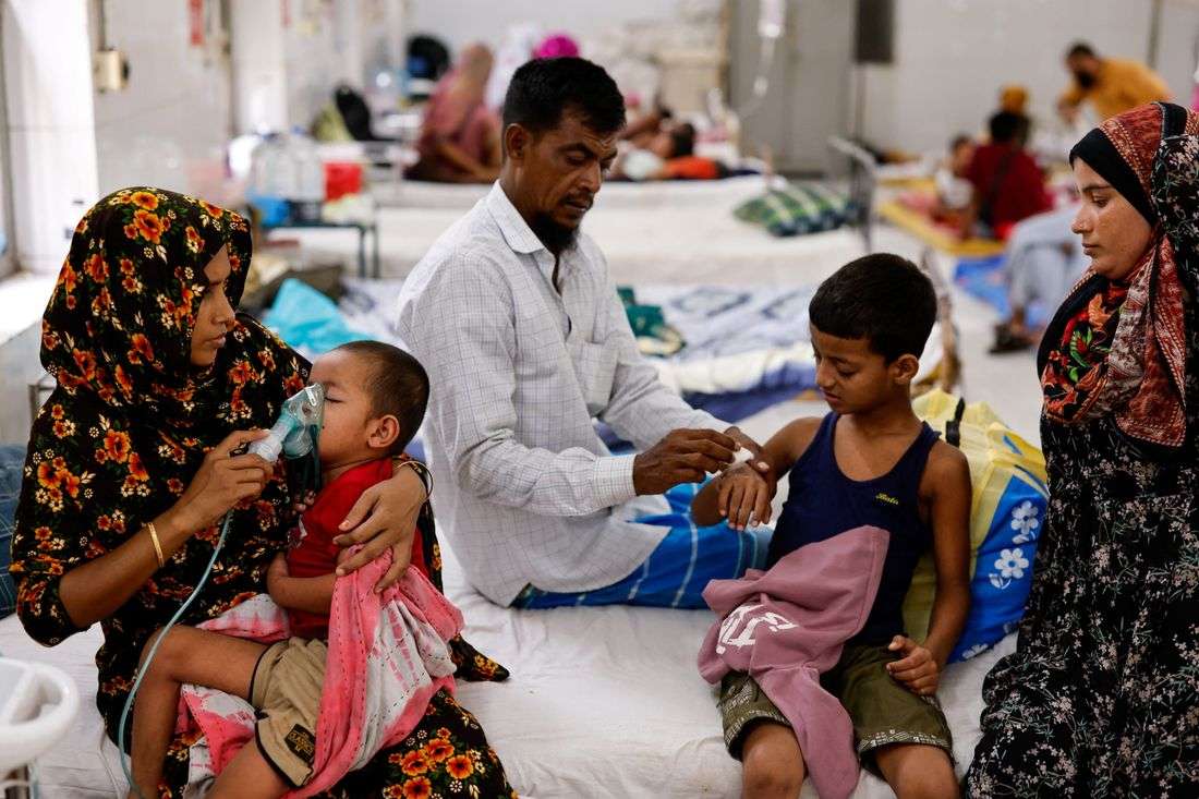Bangladesh is battling measles. It's a 'real warning' to other nations