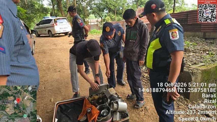 4 Rizal cops relieved amid probe into handling of celebrity chef’s robbery case