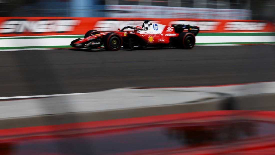 Motor racing-Ferrari's Leclerc fastest in both Mexico practice sessions