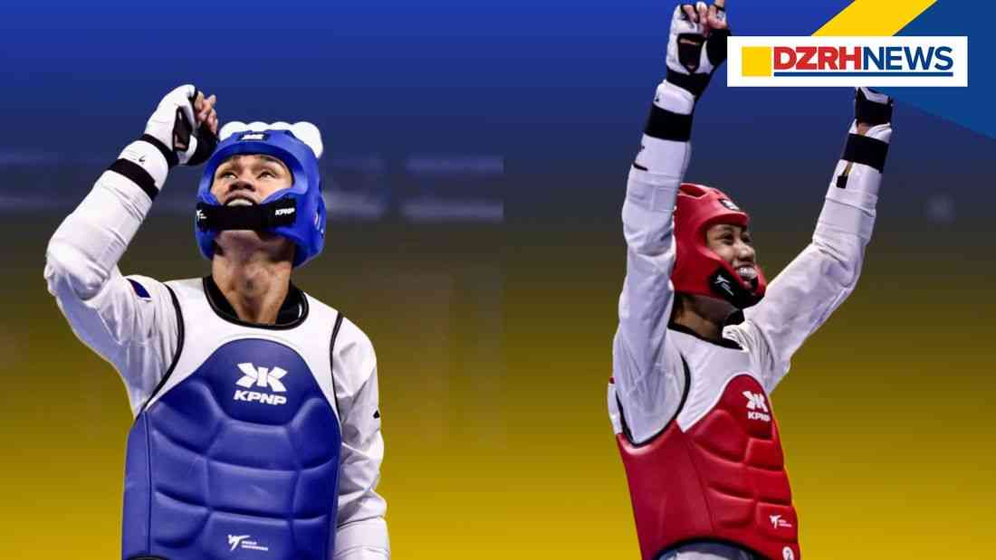 Mangin, Barbosa deliver twin silver medals for PH in Asian Games taekwondo