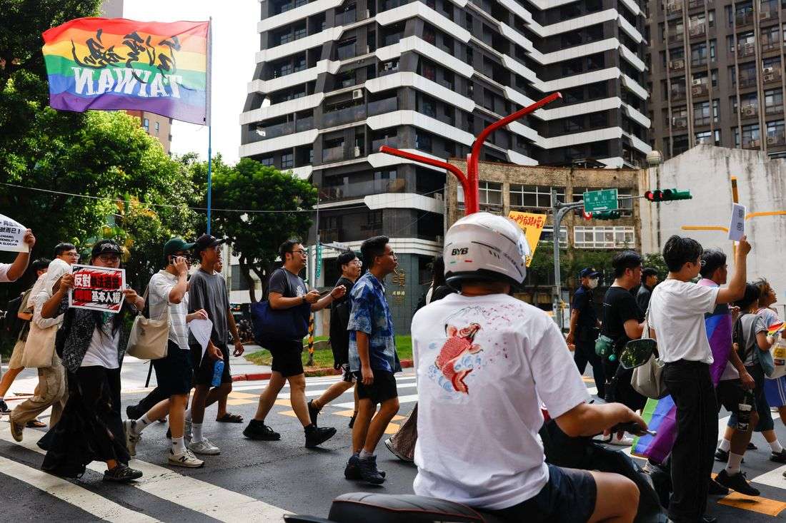 Rare police raid of Taipei gay bar sparks angry protest
